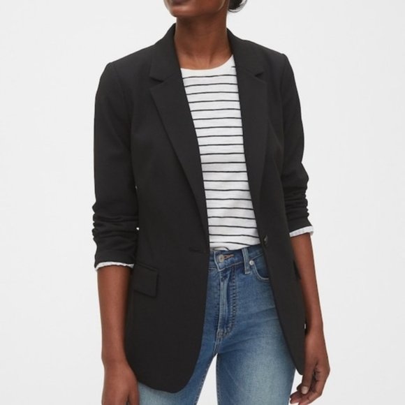 a new day Jackets & Blazers - NWT A New Day Black Single Button Boyfriend Blazer